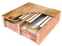 Under Floor Staple Up Heating