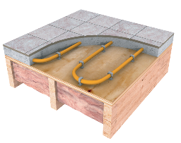 Radiant Thin Slab Over Subfloor