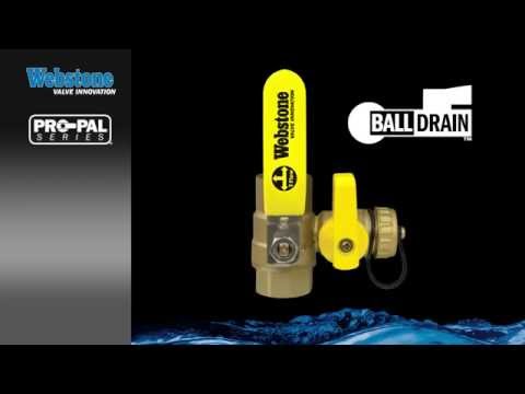 Webstone Pro-Pal Series Ball Drain