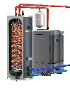 TURBO80-5 Installation with Boiler