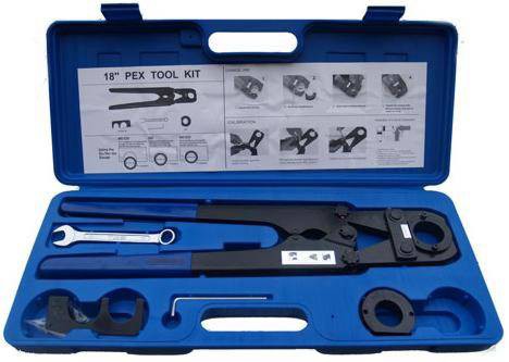 PEX Crimp Tool Kit for 1 in. 1 1 4 in. PEX Pexheat